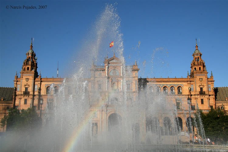Sevilla, Plaza de España.